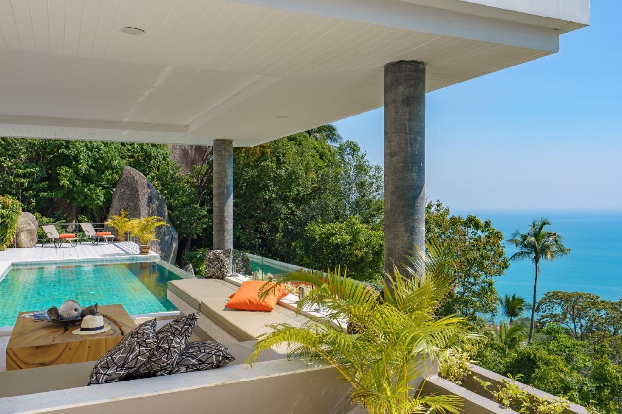 Luxury Seaview Villa -Double Infinity Pools-20 Persons Pantai Chaweng Luaran gambar