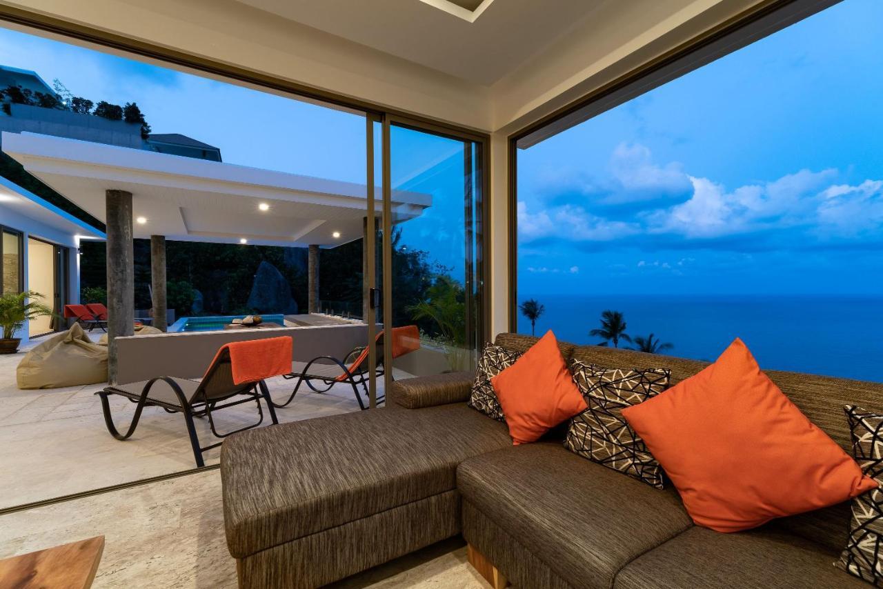 Luxury Seaview Villa -Double Infinity Pools-20 Persons Pantai Chaweng Luaran gambar