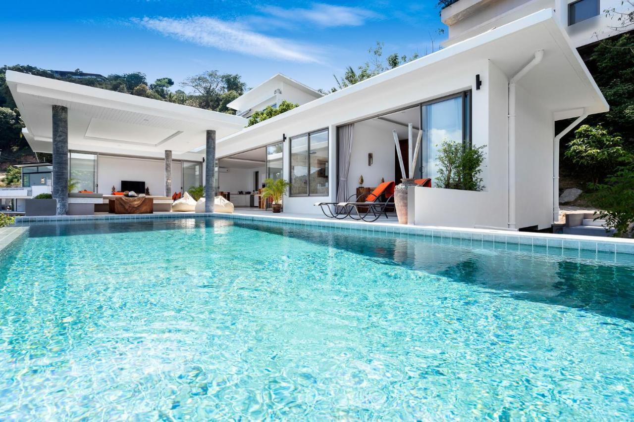 Luxury Seaview Villa -Double Infinity Pools-20 Persons Pantai Chaweng Luaran gambar